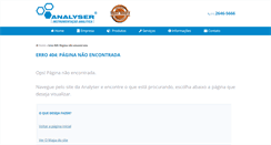 Desktop Screenshot of analyser.com.br